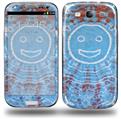 Tie Dye Happy 101 - Decal Style Skin (fits Samsung Galaxy S III S3)