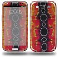 Tie Dye Spine 100 - Decal Style Skin (fits Samsung Galaxy S III S3)