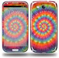 Tie Dye Swirl 107 - Decal Style Skin (fits Samsung Galaxy S III S3)