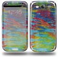 Tie Dye Tiger 100 - Decal Style Skin (fits Samsung Galaxy S III S3)