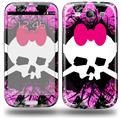 Pink Diamond Skull - Decal Style Skin (fits Samsung Galaxy S III S3)