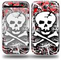 Skull Splatter - Decal Style Skin (fits Samsung Galaxy S III S3)