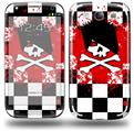 Emo Skull 5 - Decal Style Skin (fits Samsung Galaxy S III S3)