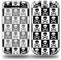 Skull Checkerboard - Decal Style Skin (fits Samsung Galaxy S III S3)