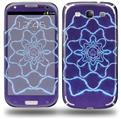 Tie Dye Purple Stars - Decal Style Skin (fits Samsung Galaxy S III S3)