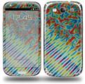 Tie Dye Mixed Rainbow - Decal Style Skin (fits Samsung Galaxy S III S3)