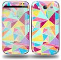 Brushed Geometric - Decal Style Skin (fits Samsung Galaxy S III S3)