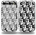 Skull Checker - Decal Style Skin (fits Samsung Galaxy S III S3)