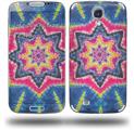 Tie Dye Star 101 - Decal Style Skin (fits Samsung Galaxy S IV S4)