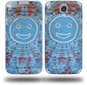 Tie Dye Happy 101 - Decal Style Skin (fits Samsung Galaxy S IV S4)