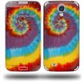 Tie Dye Swirl 108 - Decal Style Skin (fits Samsung Galaxy S IV S4)