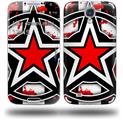 Star Checker Splatter - Decal Style Skin (fits Samsung Galaxy S IV S4)