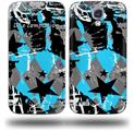 SceneKid Blue - Decal Style Skin (fits Samsung Galaxy S IV S4)